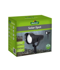 Dehner Solar-Spot, Ca. B8,8/H28/T15,4 Cm -Gartenbedarf Geschäft 2779510 WE FS 001 DehnerMarkenqualitaetSolarSpot