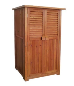 Gartenbedarf Geschäft 10 Weka Balkon-/Terrassenschrank 195, Ca. B80/H160/T43 Cm