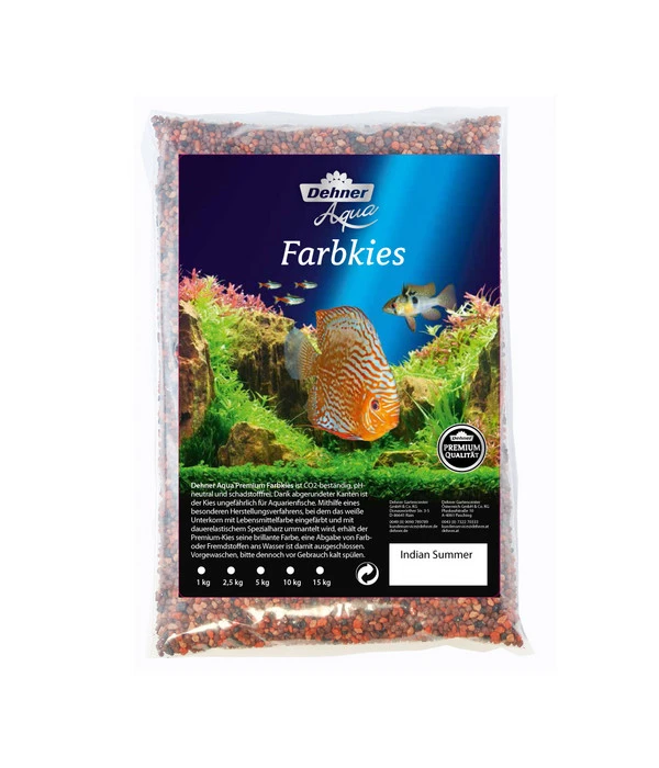 Dehner Aqua Premium Farbkies Indian-Summer, 2-3,5 Mm 3 Dehner Aqua Premium Farbkies Indian-Summer, 2-3,5 Mm