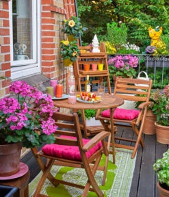 Dehner Blumenregal Macao, Ca. B50/H125/T41 Cm -Gartenbedarf Geschäft 4072617 WE MO 002 DehnerBlumenregal Macao