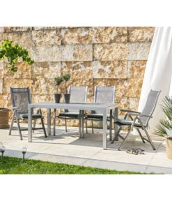 Dehner Klappsessel Chicago, Hochlehner -Gartenbedarf Geschäft 4210274 WE MO 001 DehnerStapelstuhlChicago