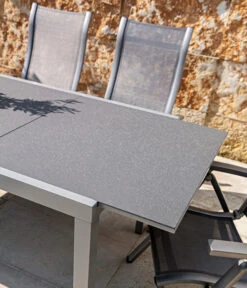 Dehner Ausziehtisch Chicago, Ca. B160-210/H74/T90 Cm -Gartenbedarf Geschäft 4210381 WE DE 001 DehnertischChicagoNEU