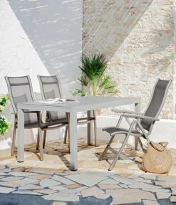 Dehner Ausziehtisch Chicago, Ca. B160-210/H74/T90 Cm -Gartenbedarf Geschäft 4210381 WE MO 002 GruppeChicagoNEU