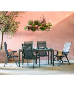 Dehner Ausziehtisch Chicago, Ca. B160-210/H74/T90 Cm -Gartenbedarf Geschäft 4210381 WE MO 003 GruppeChicagoNEU