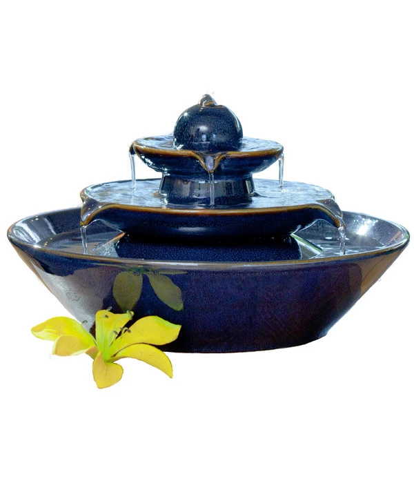 Seliger Zimmerbrunnen Pisa, Ca. Ø30/H18 Cm 3 Seliger Zimmerbrunnen Pisa, Ca. Ø30/H18 Cm