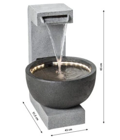 Dehner Polyresin-Gartenbrunnen Madeira, Ca. H65 Cm -Gartenbedarf Geschäft 4447454 WE BG 001 DehnerPolyresinGartenbrunnenMadeira