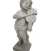 Fantasieco Steinputte Musikant Mit Geige, Ca. B23/H59/T22 Cm 1 Fantasieco Steinputte Musikant Mit Geige, Ca. B23/H59/T22 Cm -Gartenbedarf Geschäft 4451928 WE FS 004 PuttemitGeigeGraubeton