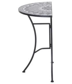 Siena Garden Mosaiktisch Como Halbrund, Ca. B35/H71/T70 Cm -Gartenbedarf Geschäft 4498796 WE FS 003 TischComoH71cm