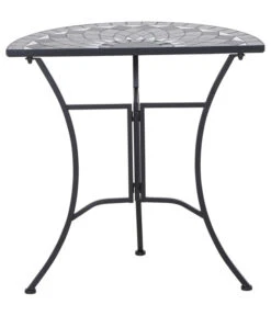 Siena Garden Mosaiktisch Como Halbrund, Ca. B35/H71/T70 Cm -Gartenbedarf Geschäft 4498796 WE FS 004 TischComoH71cm