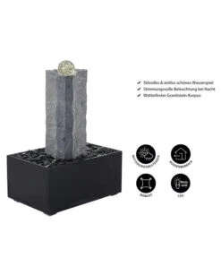 Dehner Granit-Gartenbrunnen Beata, Ca. B68/H85/T45 Cm 11 Dehner Granit-Gartenbrunnen Beata, Ca. B68/H85/T45 Cm -Gartenbedarf Geschäft 5162235 WE IG 001 GranitBrunnenBeataNEU