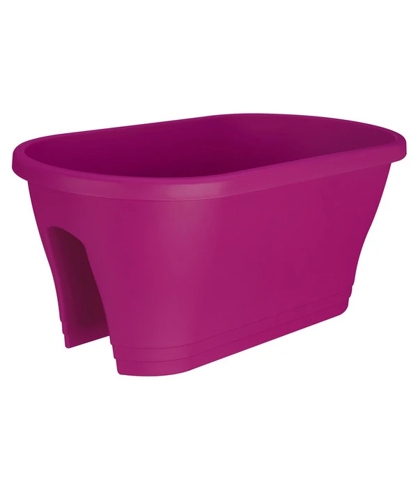 Elho Kunststoff-Relingkasten Für Den Balkon, Ca. B60/H24/T30 Cm 3 Elho Kunststoff-Relingkasten Für Den Balkon, Ca. B60/H24/T30 Cm