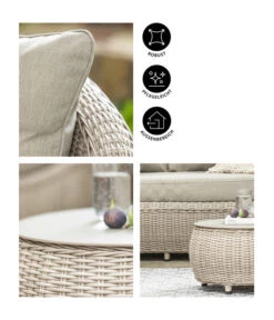 Dehner Lounge Bari, 2-teilig -Gartenbedarf Geschäft 6657381 WE IG 001 DehnerLoungeBari2teilig