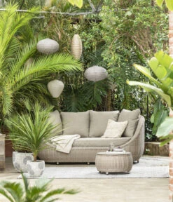 Dehner Lounge Bari, 2-teilig -Gartenbedarf Geschäft 6657381 WE MO 001 DehnerLoungesofaBari