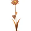 Ferrum Glas-Blume Sonnenblume, Ca. H112 Cm -Gartenbedarf Geschäft 6696264 WE FS 001 GlasblumeSonnenblumeIII