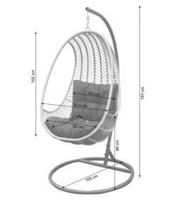 Dehner Hängesessel Venezia -Gartenbedarf Geschäft 6701205 WE BG 001 DehnerHaengesesselVenezia