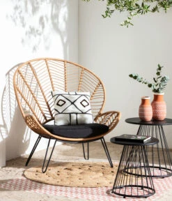 Dehner Geflechtsessel Venezia -Gartenbedarf Geschäft 6701650 WE MO 001 DehnerGeflechtsesselVenezia