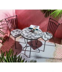 Dehner Mosaikstuhl Letizia -Gartenbedarf Geschäft 6702203 WE MO 001 DehnerMosaikStuhlLetiziaNeu