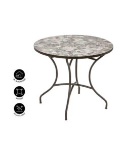 Dehner Mosaiktisch Grazia -Gartenbedarf Geschäft 6702328 WE IG 001 MosaiktischGrazia90cmFINAL