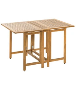 Dehner Balkonklapptisch Macao, Ca. B124/H74/T80 Cm