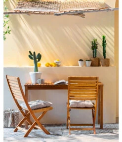 Dehner Balkontisch Macao, Ca. B142/H75/T40 Cm -Gartenbedarf Geschäft 6712434 WE MO 001 BalkonGruppeMacao