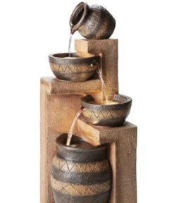 Dehner Polyresin-Gartenbrunnen Monterry, Ca. H117,5 Cm -Gartenbedarf Geschäft 6742472 WE DE 004 DehnerPolyresinGartenbrunnenMonterryNEU