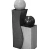 Dehner Polyresin-Gartenbrunnen Ying Yang, Ca. H94 Cm -Gartenbedarf Geschäft 6742506 WE FS 001 DehnerPolyBrunnenYingYangNEU