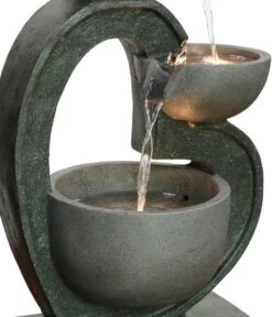 Dehner Polyresin-Gartenbrunnen Heart, Ca. H72,5 Cm -Gartenbedarf Geschäft 6911218 WE DE 002 DehnerPolyresinGartenbrunnenHeart