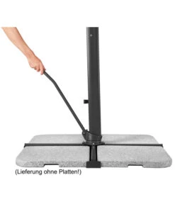 Schneider Ampelschirm Rhodos Smart, Quadratisch, Ca. B300/T300 Cm -Gartenbedarf Geschäft 6953384 WE DE 007 SchneiderAmpelschirmRhodosSmartnatur