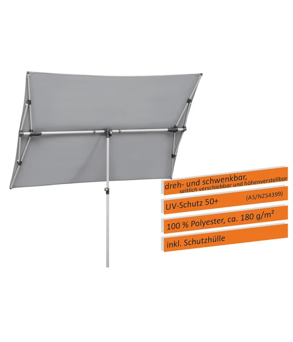 Schneider Sonnenschirm Novara, Rechteckig, Ca. B190/T140 Cm 8 Schneider Sonnenschirm Novara, Rechteckig, Ca. B190/T140 Cm – Bild 6