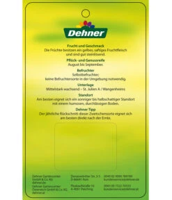 Zwetschge 'Kulinaria-Toptaste' 9 Zwetschge 'Kulinaria-Toptaste' -Gartenbedarf Geschäft 7763881 ZwetscheKulinariaToptaste Etikett 2