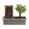 Bonsai, Mit Brunnen -Gartenbedarf Geschäft 8257263 WE FS 001 BonsaiBrunnenwandDehnerExpressHerzig