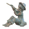 Rottenecker Bronze-Flötenspieler Hans, 17 X 14,4 X 15 Cm -Gartenbedarf Geschäft 951863 WE FS 001 RotteneckerBronzeFloetenspielerHans17x14x15cmBronzefigur