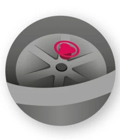 Scheurich Kunststoff-Topf Barceo High, Rund -Gartenbedarf Geschäft WE DE 008 BodenlochWaveGlobeHigh